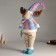 Interior doll "Losik in a pink sweater with fur and a blue cap, with an asterisk" 61.5 cm 94880