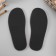 Sole for knitting shoes "Eva" Size "45", thickness 7 (± 0.5) mm, black