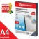 Cover for/binding BRAUBERG, 100 pcs, A4, plastic, transparent, 532162