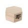 Casket for painting hexagon 9x4.5x8 cm