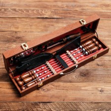 Set with skewers 