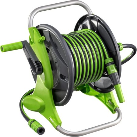 Politing hose 1/2 "15 m, on a coil with a spray of Amigo, 40.5x16.5x35.5 cm-1