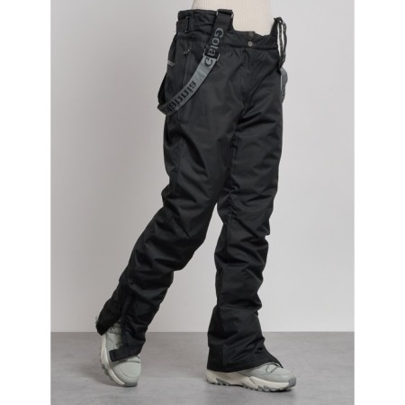 Semi -combinezone ski insulated female winter, size 42, black color-9
