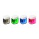 Plastic griller, 1 hole, container, mix