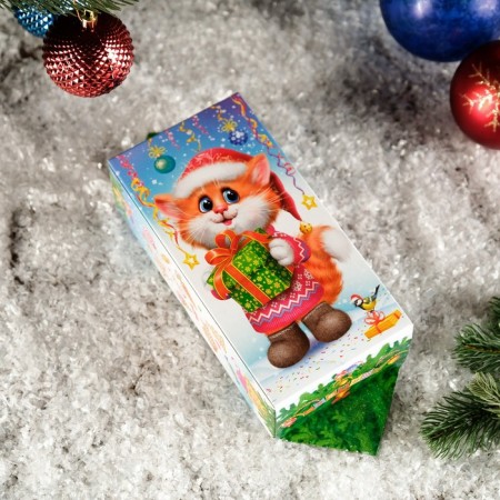 Gift box "Hare Kot", 12 x 7 x 23 cm-1