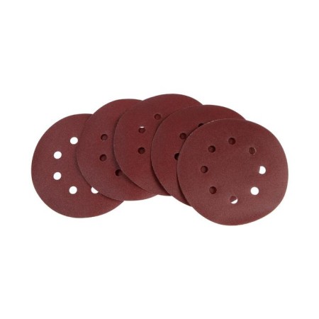 Circle of abrasive grinding under the "Velcro" tundra, perforated, 150 mm, P150, 5 pcs.-3