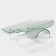 Glass Serving Magistro "Avis", 4 steps, 31 × 39 × 12.5 cm