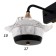 Bra 1696/1 LED 24W 3000-6000K black and gold 21x29x28 cm