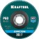 Circle of the petal end Kraftool 36594-125-60, P60, ceramic, D = 22.2 mm, 125 mm