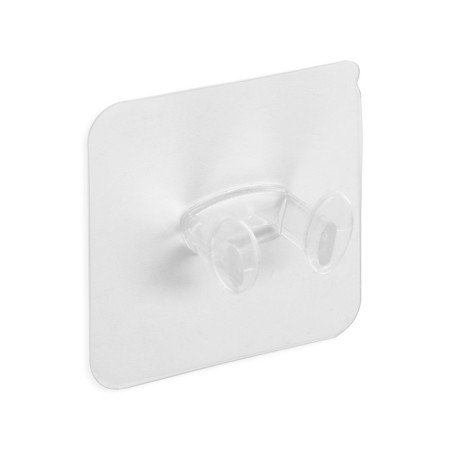 Holder with an adhesive surface of the tundra, 60x60 mm, for a fork, transparent-13