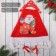New Year's cap "Santa Claus" with pigtails, 40x27 cm, mix