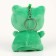 Soft toy "Frog" on the key fob, 11 cm, color mix
