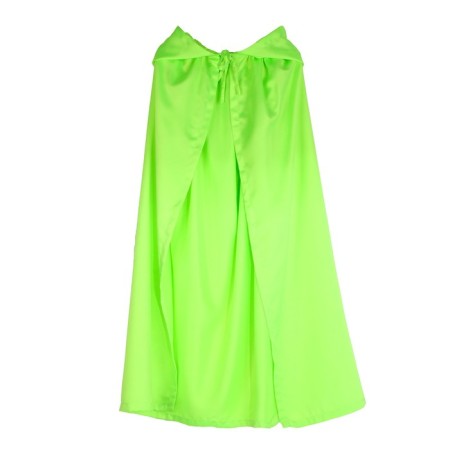 Carnival cloak of children, satin, color Salad length 100cm-3