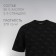 T -shirt Roscosmos x Onlytop, p. XS, the color is black