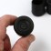 Furniture round tundra, d = 25 mm, 4 pcs., Black