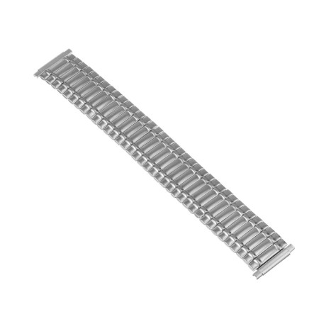 18 mm watch strap, metal, silver, 20 cm-4