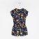 Overalls for girls, black color, height 110