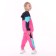 Suit for a girl (sweatshirt/pants), fuchsia color, height 86-92cm
