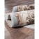 Oval Merinos Valencia Deluxe carpet, size 150x300 cm, color L.Blue-brown