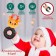 Toy - New Year's ratio on the ring of "Olenenka", gift packaging, crumb I
