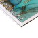 A5 sketchbook, 80 sheets on the crest on the long side of the "marble", solid cover, block 100 g/m²