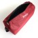 Sports bag with lightning, long belt, red color