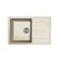 Dr.gans Smart “Olivia-740” kitchen washing is 740x480 mm, h = 180 mm, gray color is gray