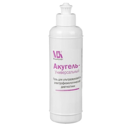 Ultrasound gel and ECG "Akugel-Universal", bottle, 250g