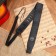 Belon Music Life belt, leather, length 150 cm, alligator