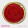 Backpot patch “Sweet watermelon”, D = 18 cm, red color