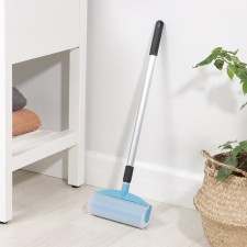 Silicone video for cleaning furniture and floor cleaning, aluminum stalk, 20 × 9 × 52 (92) cm