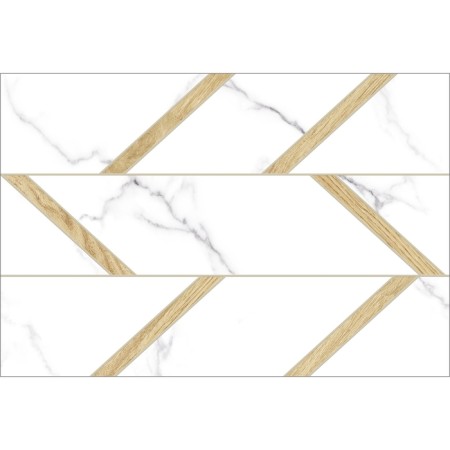 Tile facing ornament VEGA GT White, 9VG0105TG 40x27-1