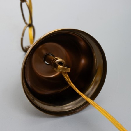 Chandelier "Floa" 5he14 40W black and gold 60x73x60 cm Bayerlux-8