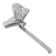 Accoona A7101 bath mixer, one -leaf, with shower set, brass, chrome