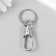 Metal keychain "carbine with thread" 7x1.8 cm
