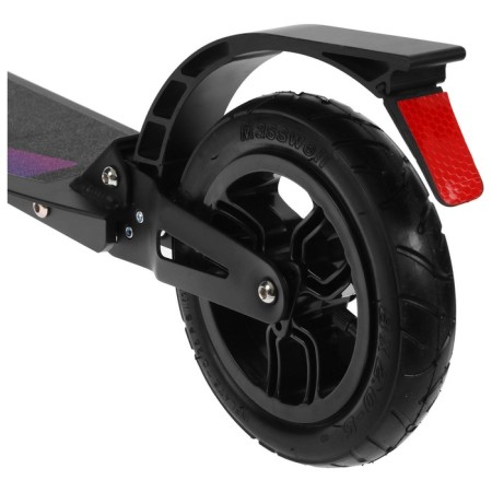 Aluminum scooter, folding, inflatable wheels 200 mm, 2 shock absorbers-4