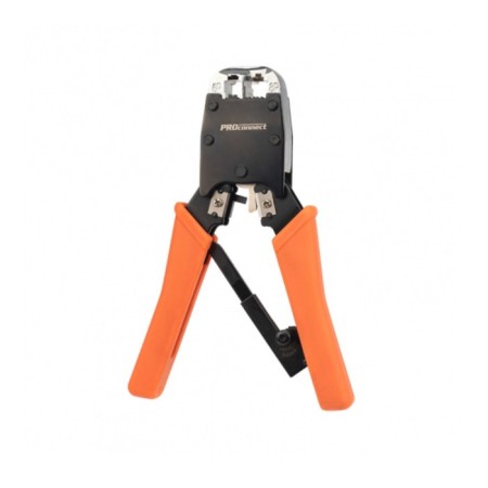 Crimper ProConnect HT-500R, for compression, 8P8C, 6P4C, ratchet mechanism