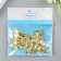 Castle metal for casket gold + nails. set 10 pcs 2.9x3 cm