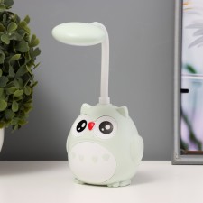 Night Owl LED 3W USB AKB pistachio 8.5x7x20 cm