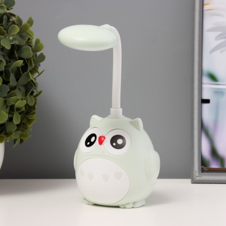 Night Owl LED 3W USB AKB pistachio 8.5x7x20 cm