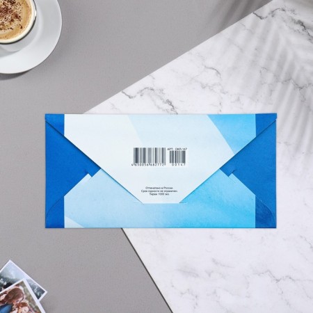 Money envelope "Notification from the bank!" 16x8 cm-1