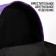 Backpack School Textile Dreams Come True, purple color, 38 x 12 x 30 cm