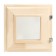 Window, 30 × 30cm, double glass of linden, outer opening