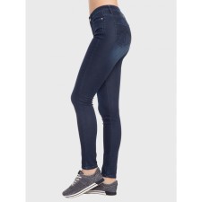 Female jeans, size 42, height 170 cm, dark blue color