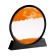 Sanding clock-picture, D-26 cm, anti-stress, orange sand