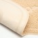 2-in-1 rug for a bowl/animal toilet two circles, 47 x 26 cm, beige