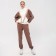 Women's costume (sweatshirt, trousers) minku: Casual Collection Color Ecrew, size 42