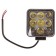 Farah LED SkyWay Off Road, square, 12 V/24 V, 27 W, 9 diodes, 105x105 mm