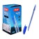 Balloon handle Flair noki, striped case, node-bela 0.5 mm, oil base., Blue rod
