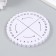 Kumihimo disk Round for weaving cords 10.3x10.3x1 cm